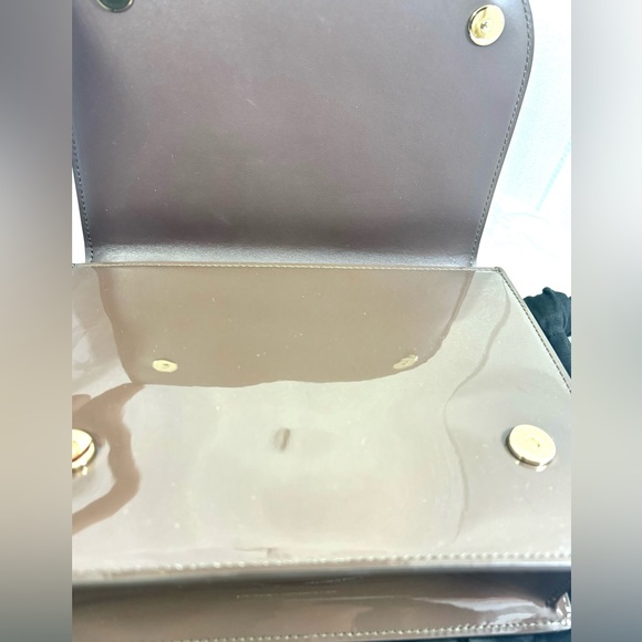 Dolce & Gabbana Embossed Logo Patent XBODY. Missing STRAP. Color:Brown. - Picture 8 of 11